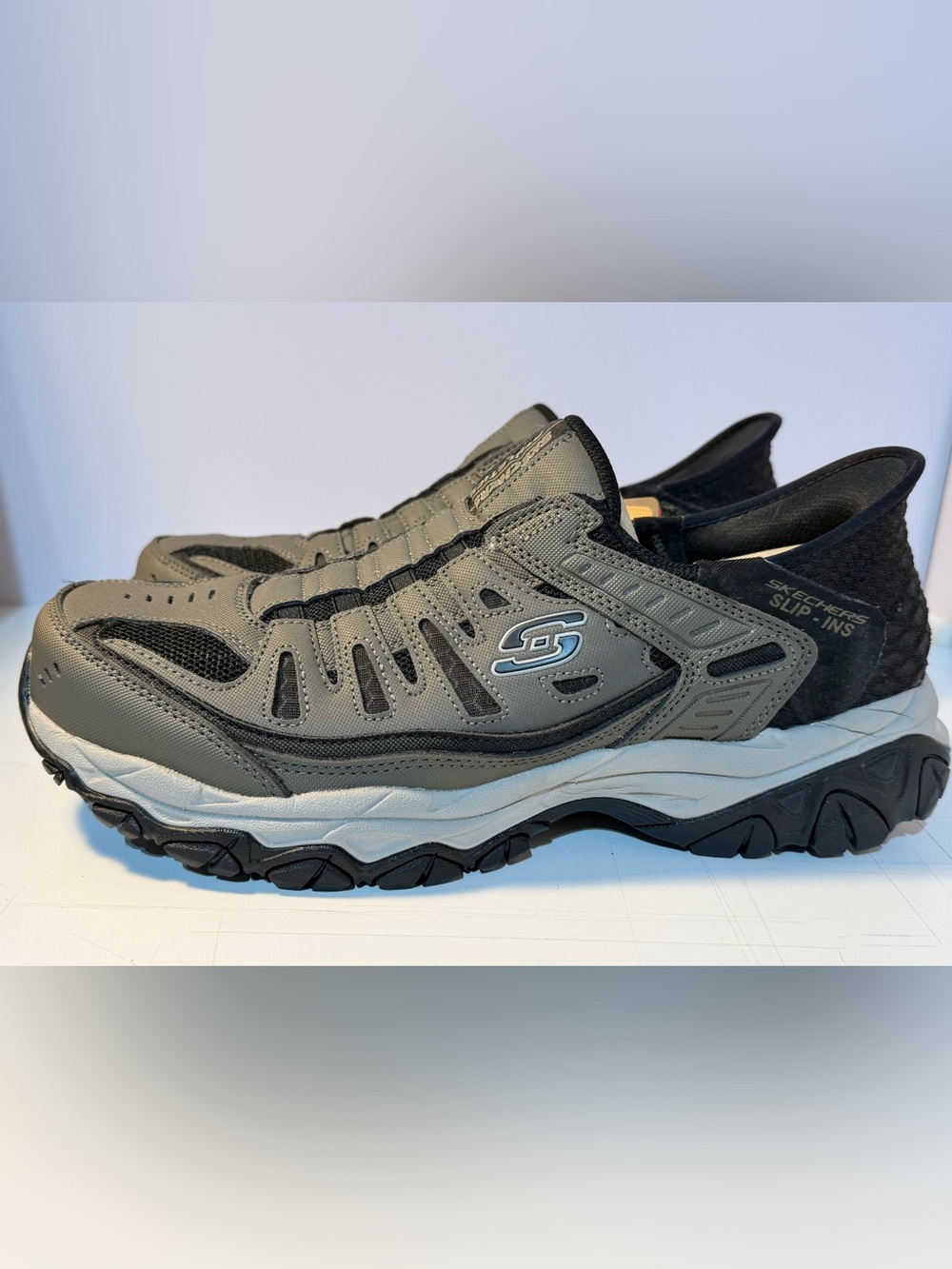 Skechers Slip-ins: After Burn Memory Fit - Ridgeburn extra wide fit new size 12